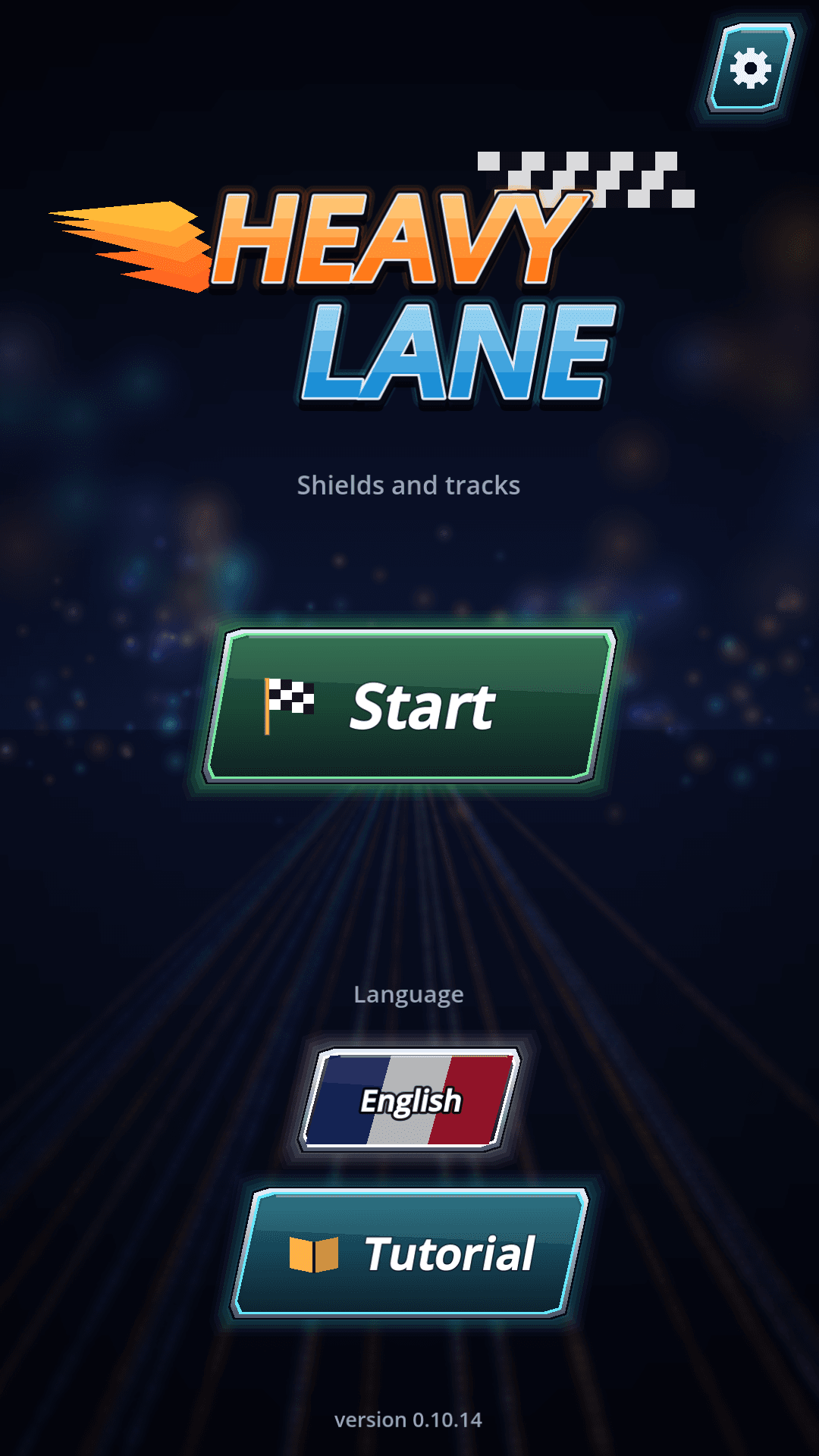 Heavy Lane — main menu